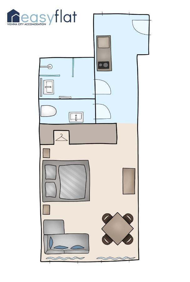 Apartament Easy Flat Sankt Elisabeth Wiedeń Zewnętrze zdjęcie